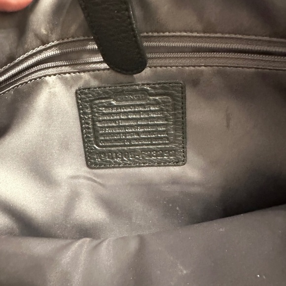 COACH Park Signature Large Carryall tote. F23292. Jacquard Fabric & Leather Trim - Picture 5 of 16